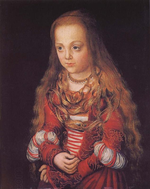 Lucas Cranach the Elder Prinsessa of Saxony oil painting picture